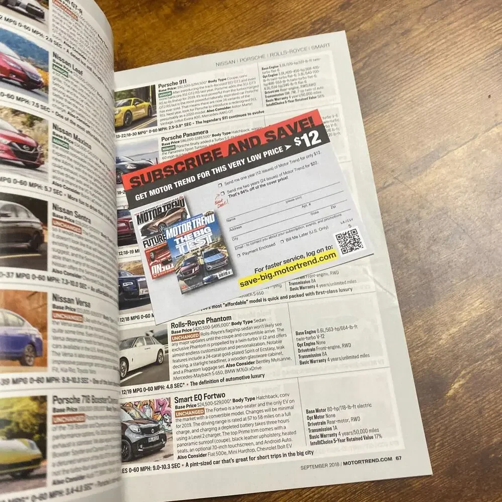 Motor Trend Magazine September 2018